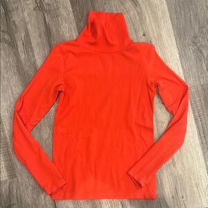Athleta Red Long Sleeve Top